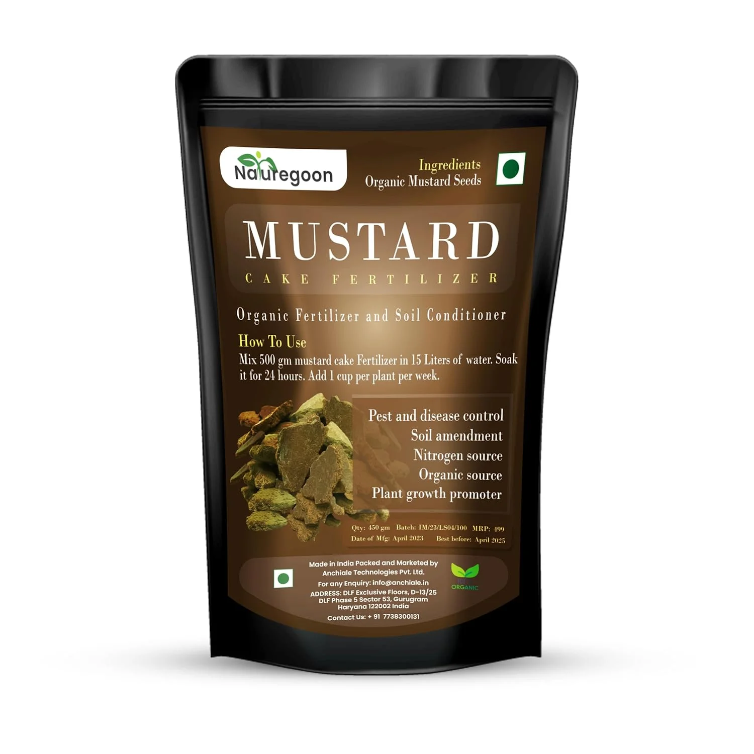 Mustard cake Liquid Fertilizer || Best organic liquid Fertilizer for Plants  || Organic NPK || - YouTube